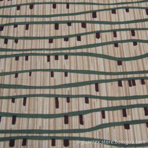 Polyester printing shantung fabric dupion slub slubbed fabric,used for curtain hometextile